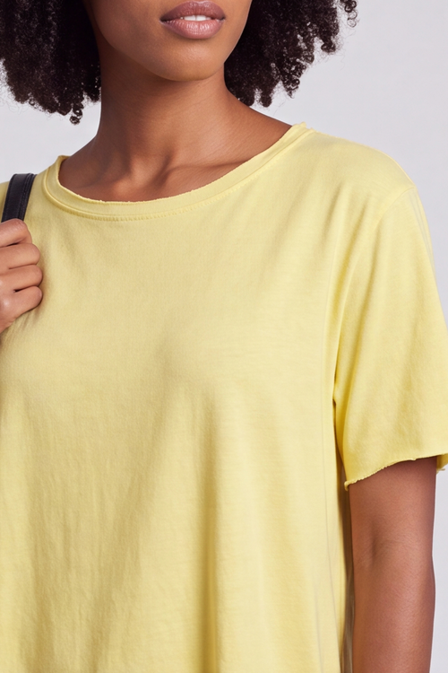Steffani Yellow Cotton Top - Image 5
