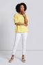 Ariana Cotton Tunic Top Yellow