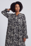 Jackie Zebra Print Dress