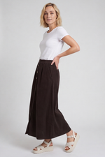Zinnia Needlecord Skirt Cocoa Cocoa - Zinnia Needlecord Skirt Cocoa
