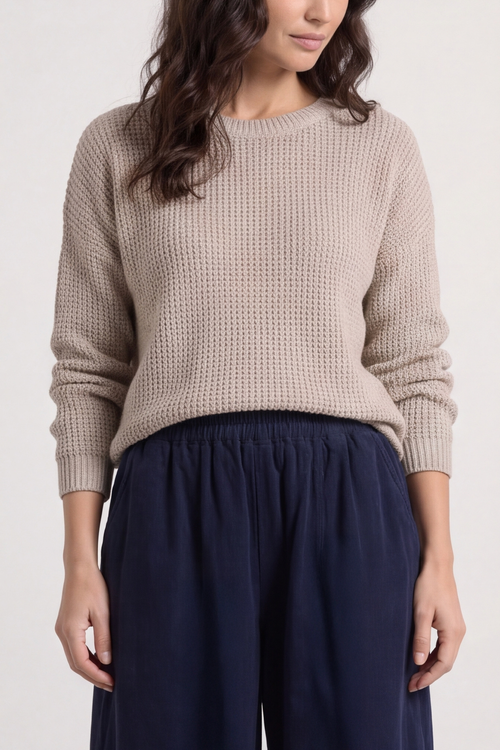 Olwen Needlecord Trousers Navy - Image 4