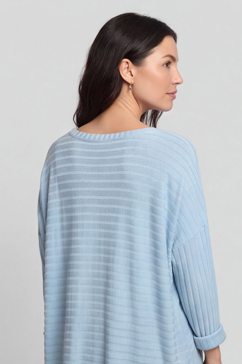Allissa Knit Top Light Blue - Image 5