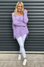 Bo Slouch Jumper Lilac