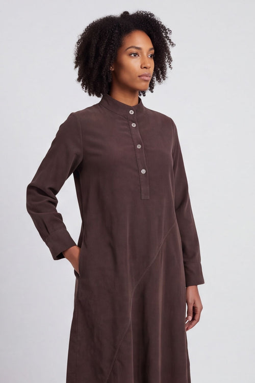 Ruby Needlecord Button Dress – image 2 of 6