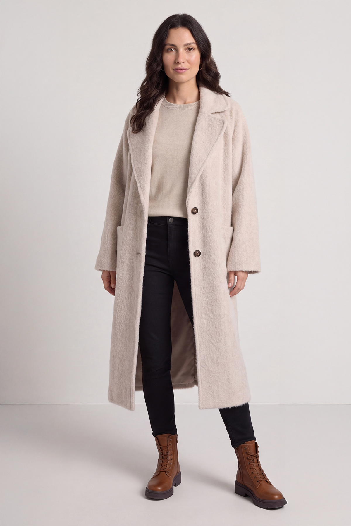 Stefania Coat Stone