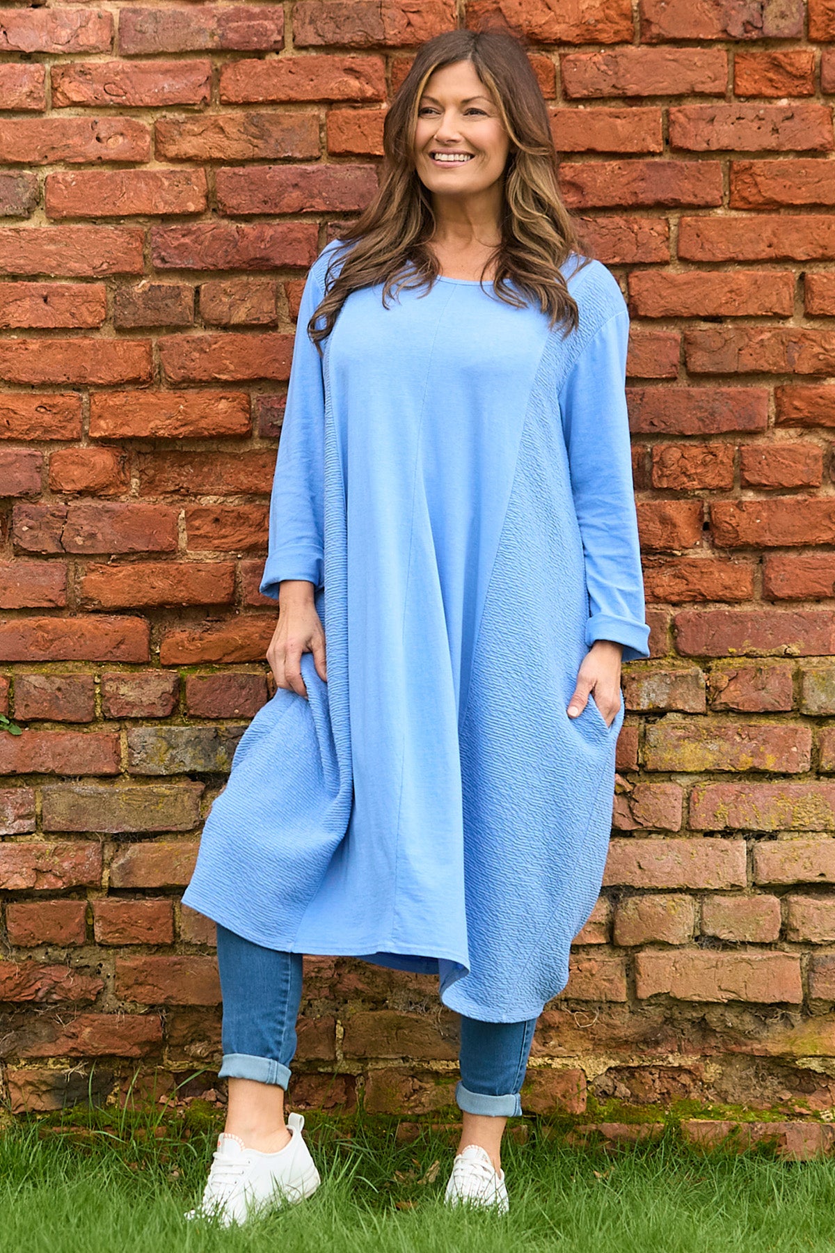 Long cotton clearance dresses with pockets