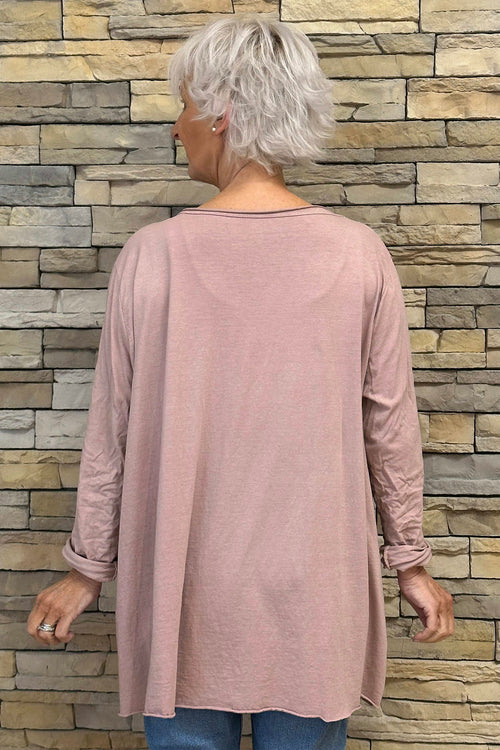 Amber Cotton Top Pink - Image 4