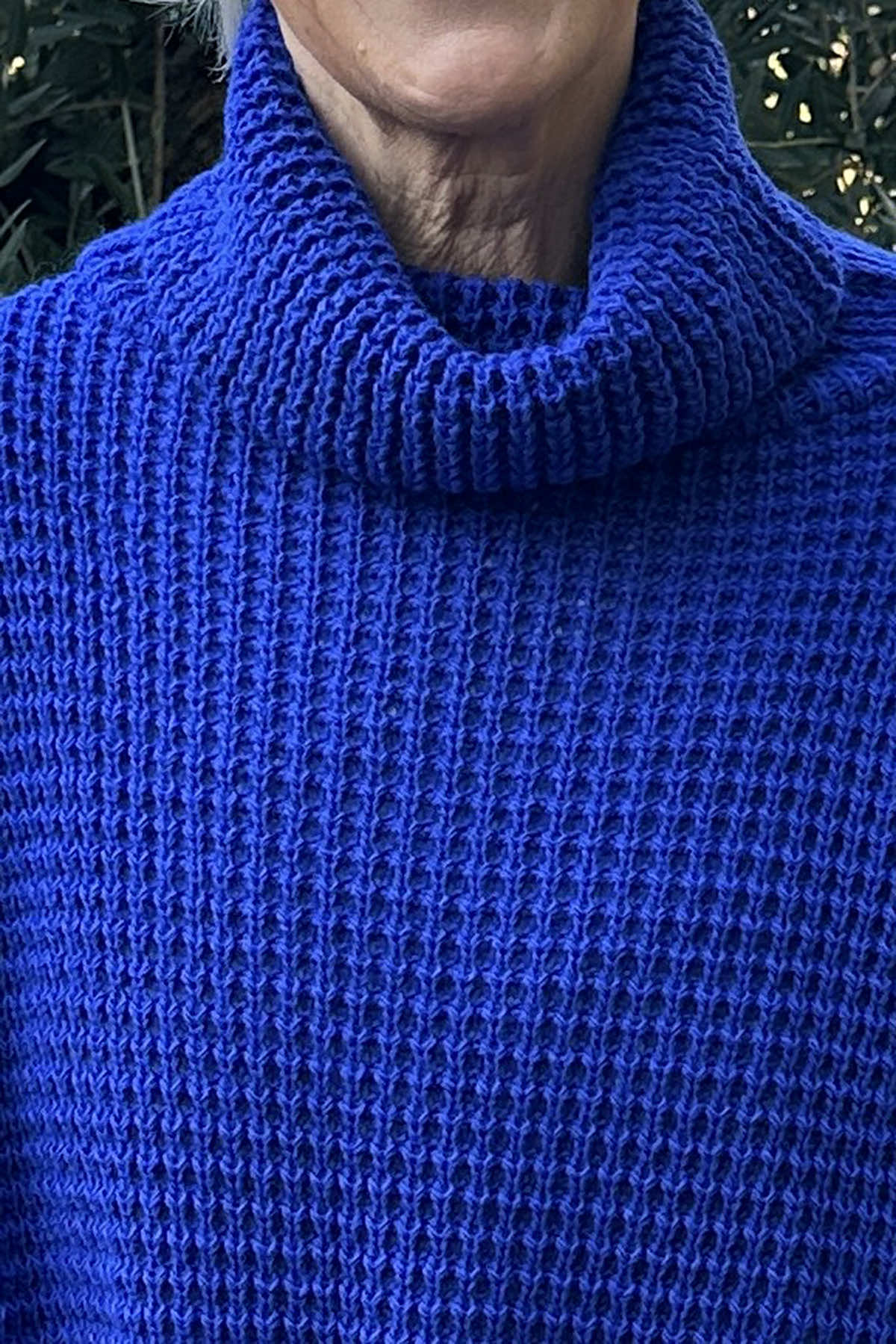 Romilly Polo Neck Knitted Jumper Royal Blue