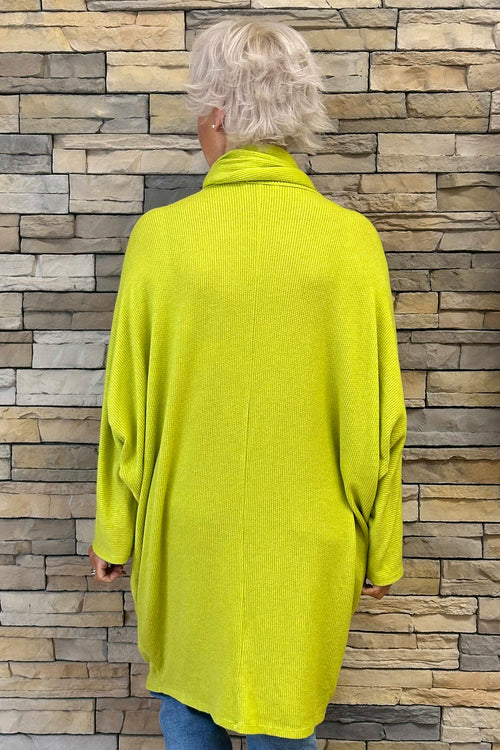 Keoni Scarf Tunic Lime - Image 4