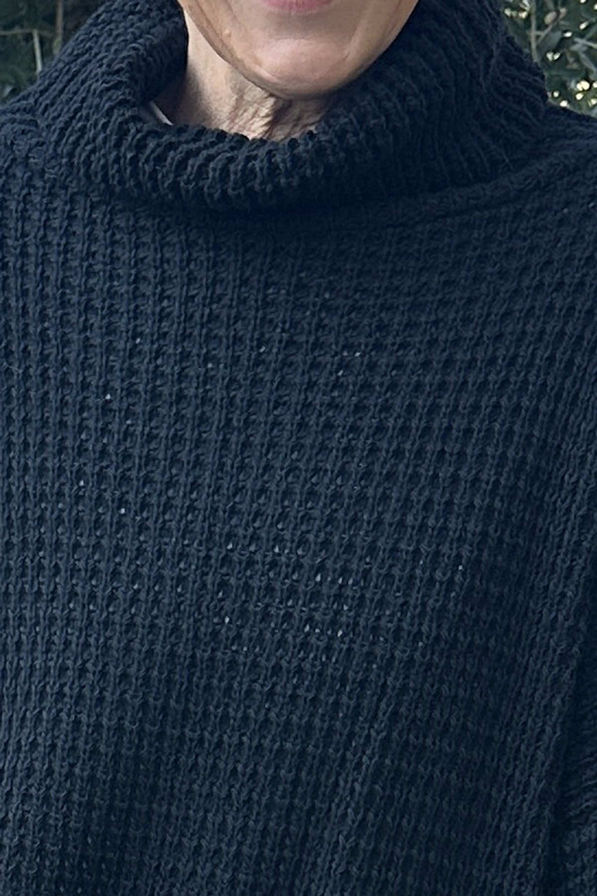 Romilly Polo Neck Knitted Jumper Black