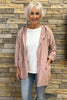 Lara Hooded Cotton Jacket Pink