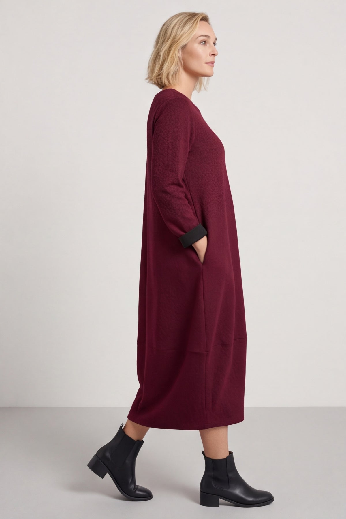 Loni Dress Wine