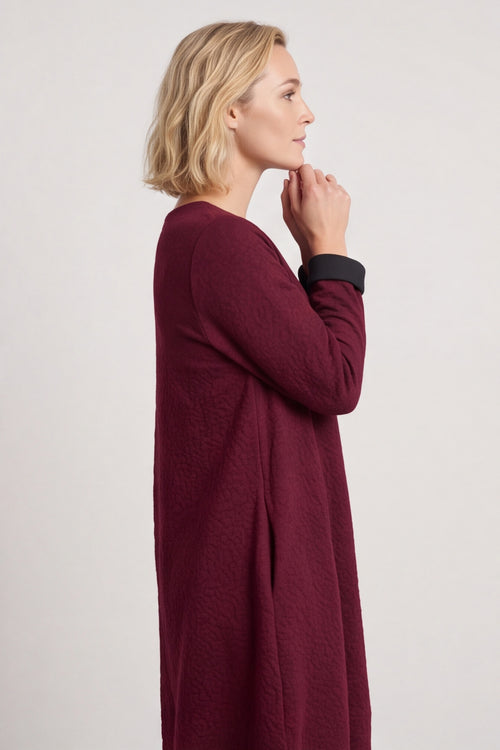 Loni Dress Wine - Image 5