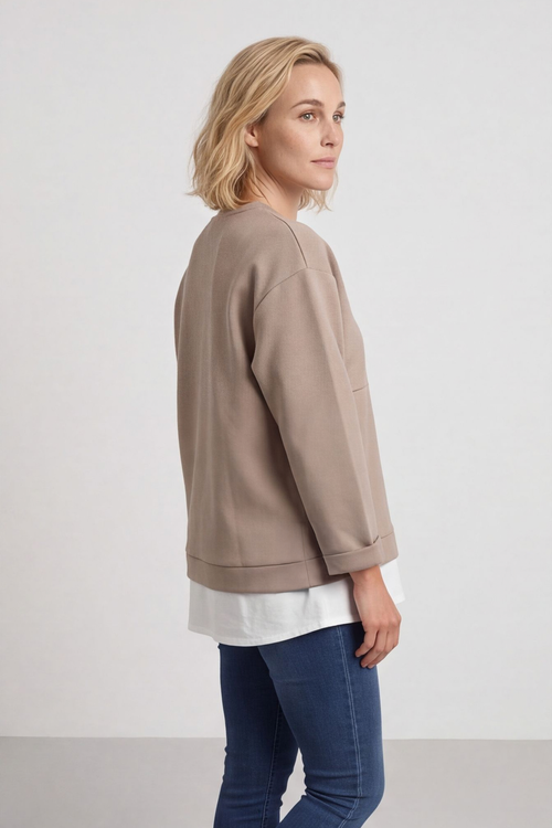 Stacey Top Light Mocha - Image 4