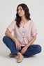 Amara Linen Box Top – image 1 of 6