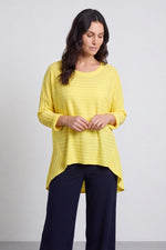 Allissa Knit Top Yellow Yellow - Allissa Knit Top Yellow