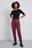 Hilary Wet Look Trousers Wine – image 1 of 5