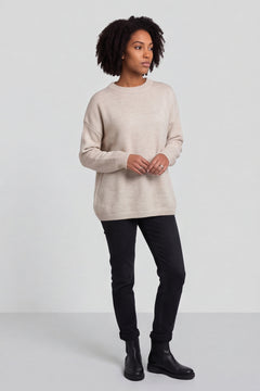 Elaine Knitted Jumper Stone – image 1 of 6