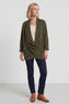 Floella Zip Cotton Jacket Khaki – image 1 of 6