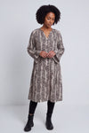 Jackie Snake Print Dress – image 1 of 4