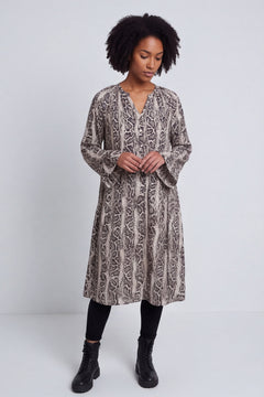 Jackie Snake Print Dress – image 1 of 4