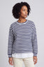 Capricia Stripe Top Navy – image 1 of 4