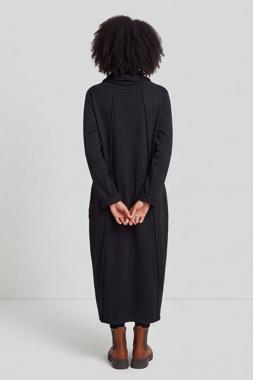 Maris Snood Cotton Dress Black – image 1 of 5