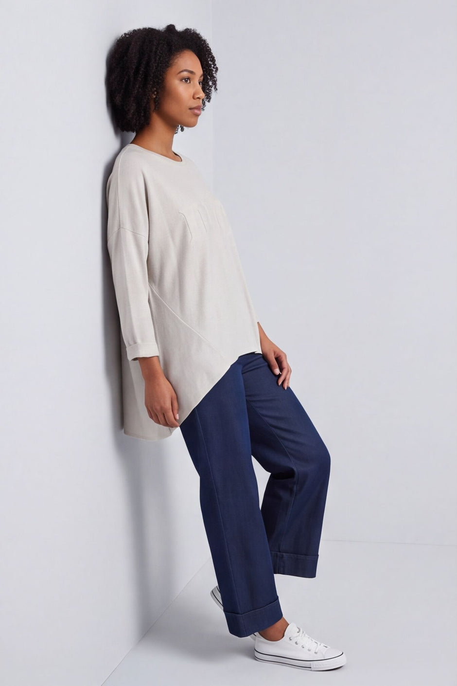 Nice Knit Top Stone – image 1 of 6
