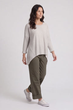 Allissa Knit Top Stone – image 1 of 5