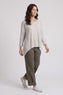 Allissa Knit Top Stone – image 1 of 5
