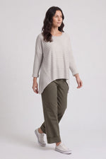 Allissa Knit Top Stone Stone - Allissa Knit Top Stone – image 1 of 5