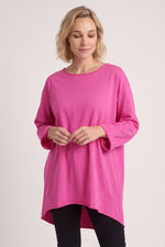 Sasha Cotton Top Fuchsia Fuchsia - Sasha Cotton Top Fuchsia – image 1 of 5
