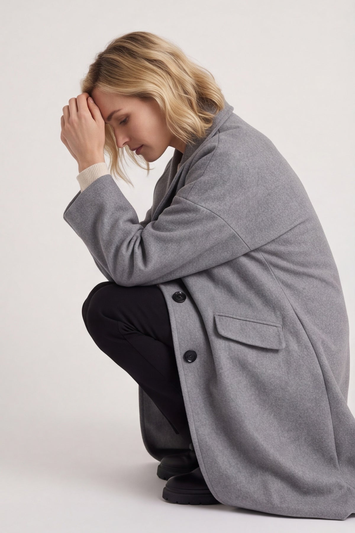 Helen Coat Grey – image 1 of 6