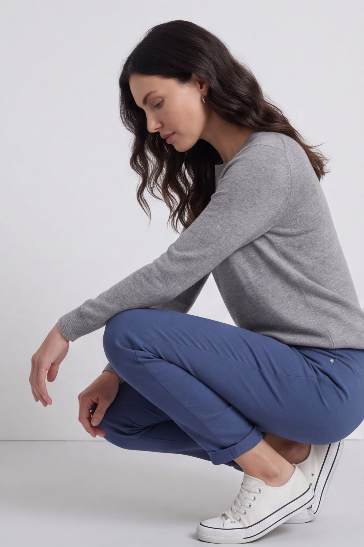 Lorinda Trousers Blue – image 1 of 5