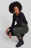 Pabo Leopard Needlecord Dungarees Khaki – image 1 of 4