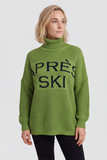 Apres Ski Polo Neck Jumper Olive Olive - Apres Ski Polo Neck Jumper Olive – image 1 of 5