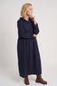 Saskia Hooded Dress Navy – image 1 of 3