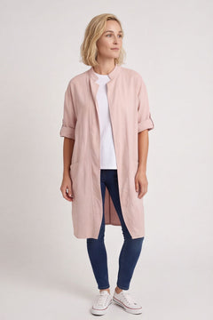 Gillian Linen Jacket Pink – image 1 of 5