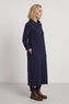Wanda Zip Polo Cotton Dress Navy – image 1 of 5