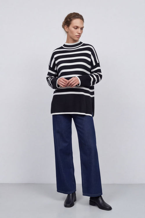 Marla Stripe Knit Top – image 1 of 6