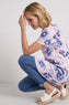Velora Floral Cotton Tunic Pink – image 1 of 6