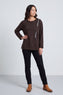Barbara Pocket Cotton Top Cocoa – image 1 of 6