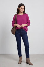 Leah Knitted Jumper Berry Berry - Leah Knitted Jumper – image 1 of 6