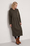 Saskia Hooded Dress Khaki – image 1 of 6
