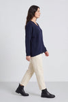 Madelyn Knitted Jumper Navy