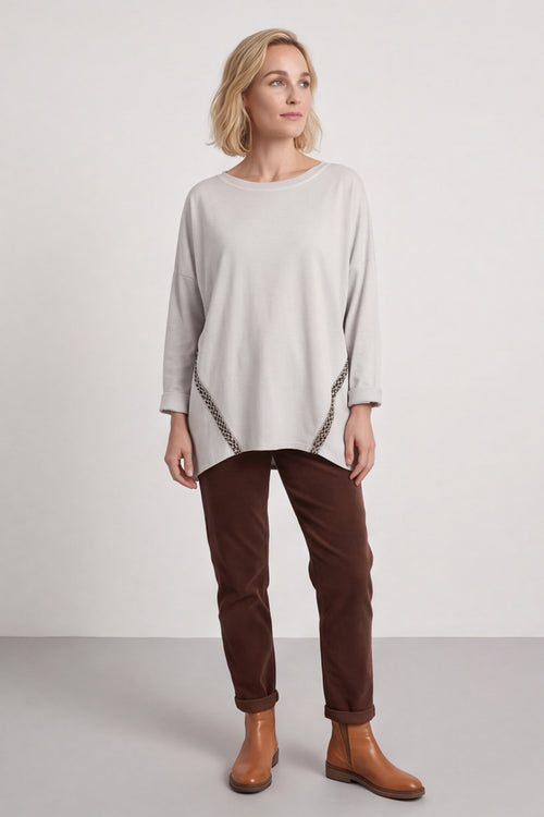 Edwina Cotton Top Stone – image 1 of 6