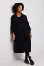 Amina Needlecord Dress Black – image 1 of 6