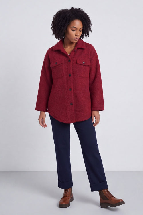 Brylee Jacket Wine – image 1 of 6