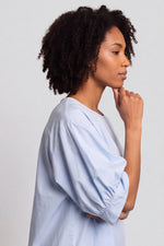 Lallie Cotton Top Light Blue Light Blue - Lallie Cotton Top Light Blue – image 1 of 4