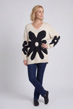 Joan Flower Jumper Stone Stone - Joan Flower Jumper – image 1 of 5